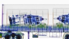 OmniView Gantry high-energy, dual-energy transmission X-ray image