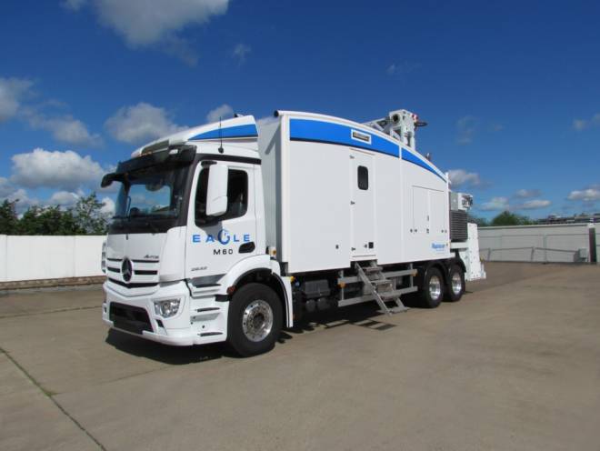 Eagle M60 mobile cargo and vehicle inspection system