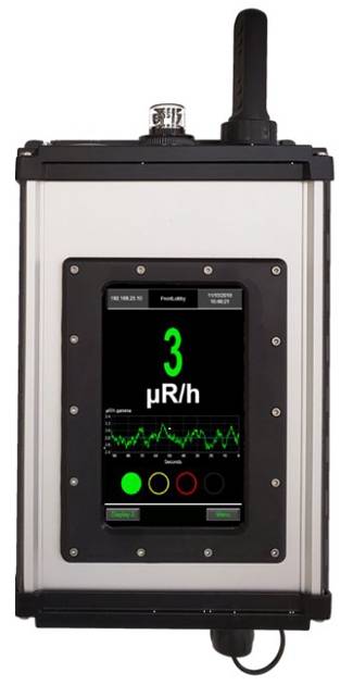 Nucsafe Shield Area Monitor for Steel and Scrap Industries