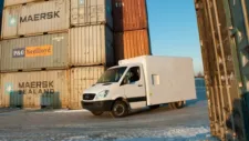 ZBV mobile cargo vehicle screening system with Z Backscatter imaging