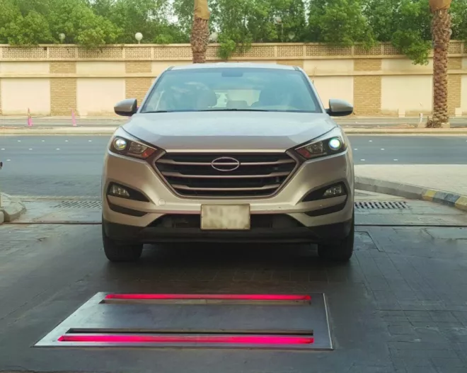 Gatekeeper IVUS Model DVE, dual-view, embedded, under-vehicle inspection
