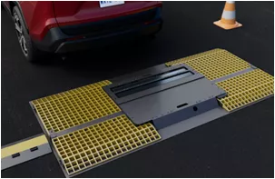 Gatekeeper IVUS Single-View, Surface-Mount Ramp, under-vehicle inspection